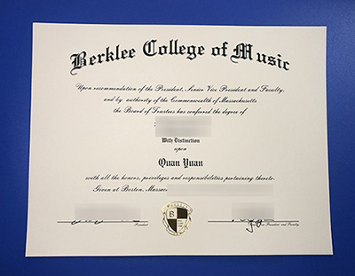 Berklee College of Music Diploma