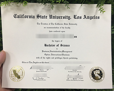 Cal State LA Diploma