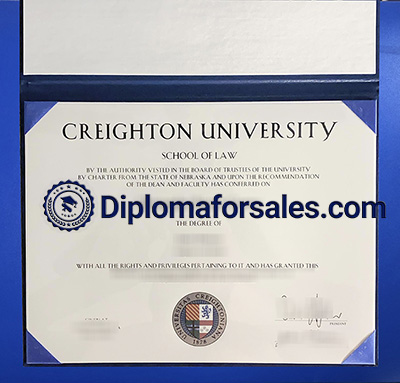 Creighton University Diploma