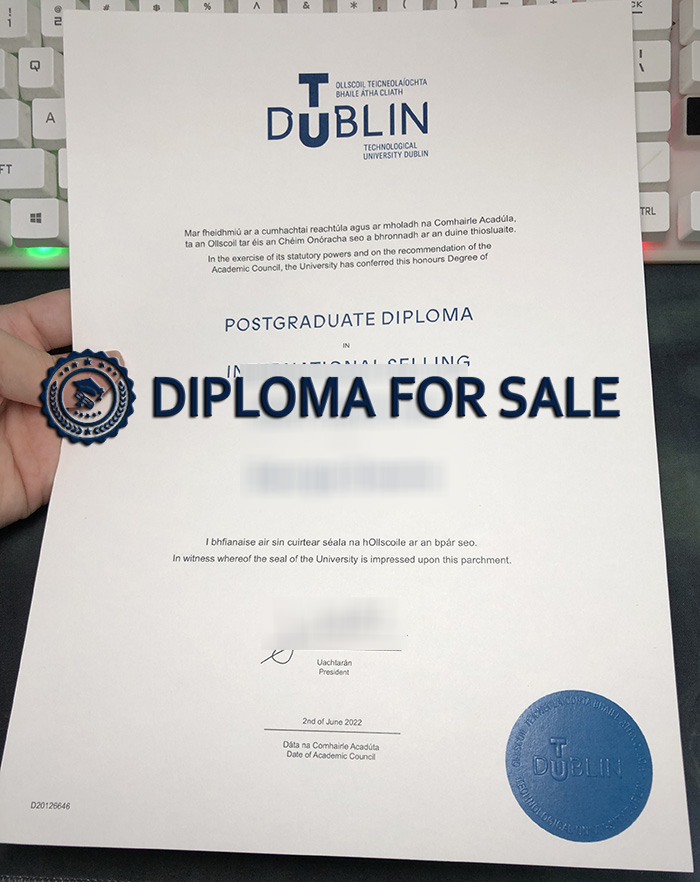 TU Dublin Diploma TU Dublin Diploma