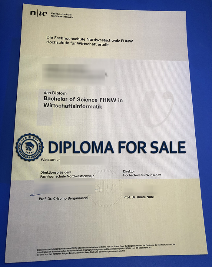 FHNW Diploma FHNW Diploma