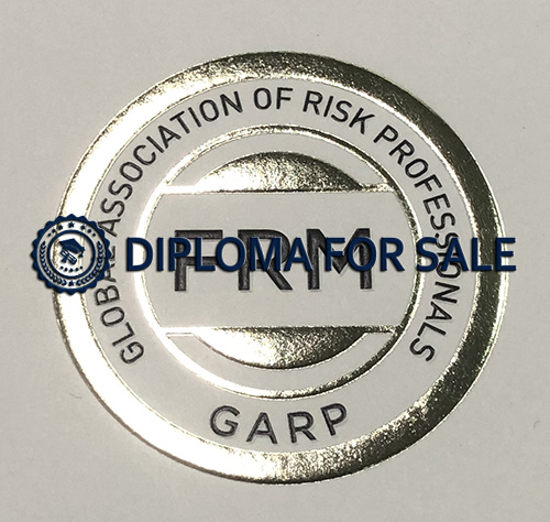 FRM Certificate seal