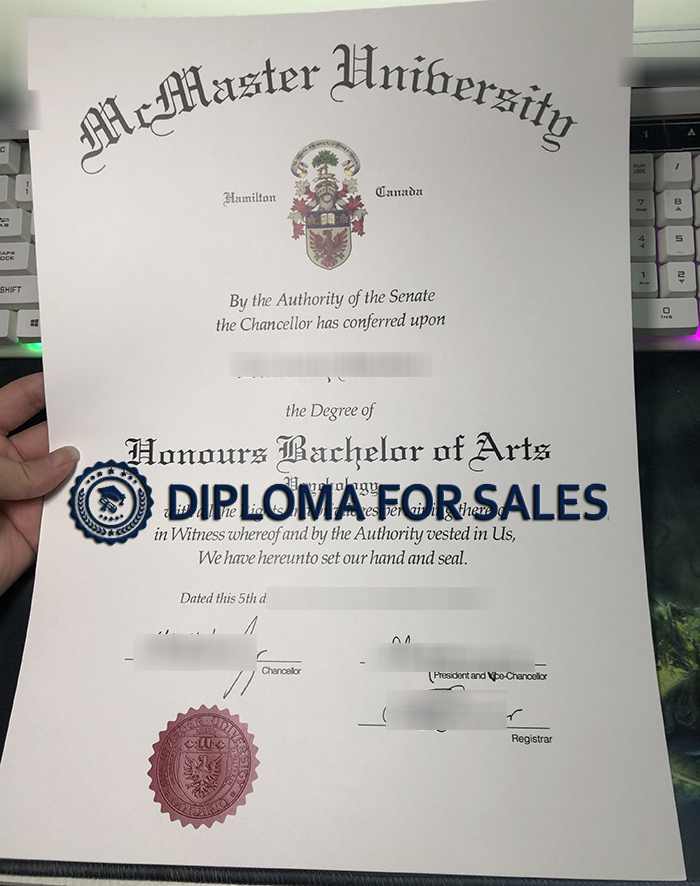 McMaster University Degree McMaster University Degree