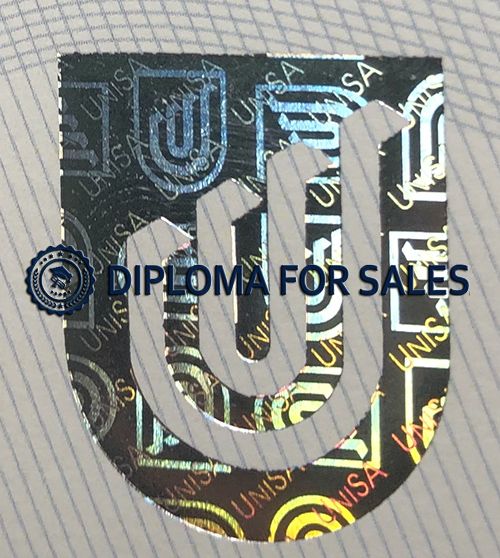 UniSA Transcript seal