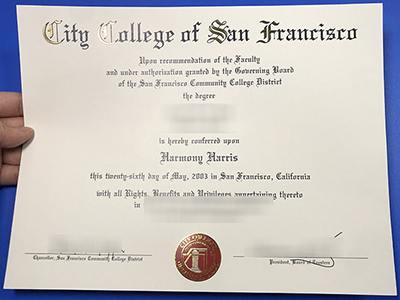 CCSF Diploma