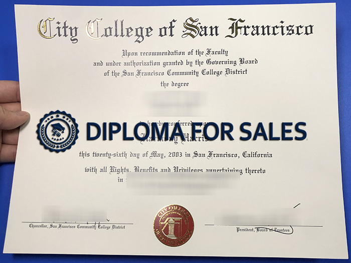 CCSF Diploma CCSF Diploma