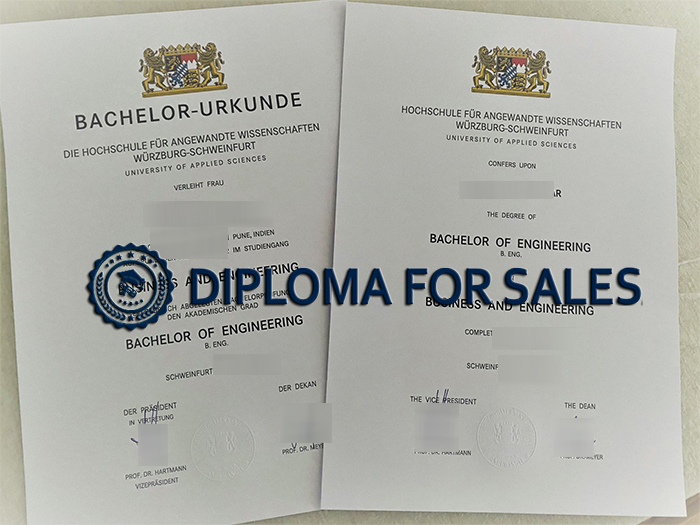 THWS Urkunde THWS Urkunde