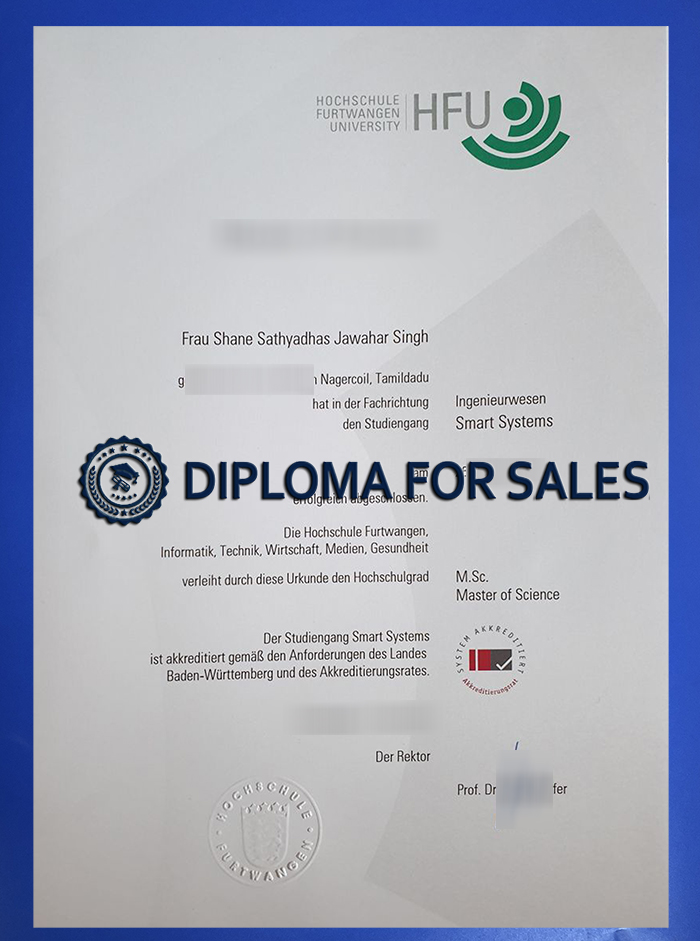 HFU Urkunde HFU Urkunde