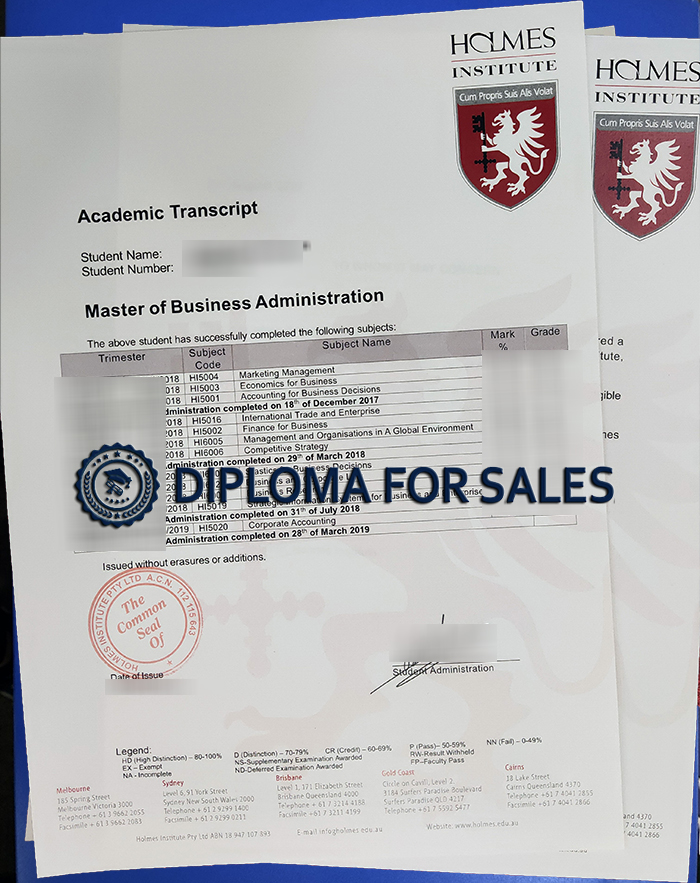 Holmes Institute Degree Holmes Institute Degree