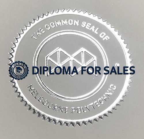 Melbourne Polytechnic Degree seal