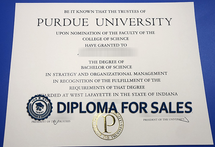 Purdue University Diploma Purdue University Diploma