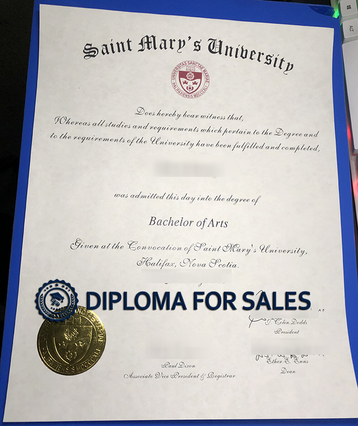 Saint Mary's University Diploma Saint Mary's University Diploma