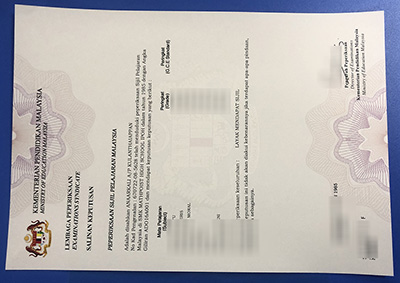 Sijil Pelajaran Malaysia Certificate