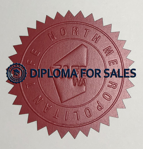 South Metropolitan TAFE Certificate seal