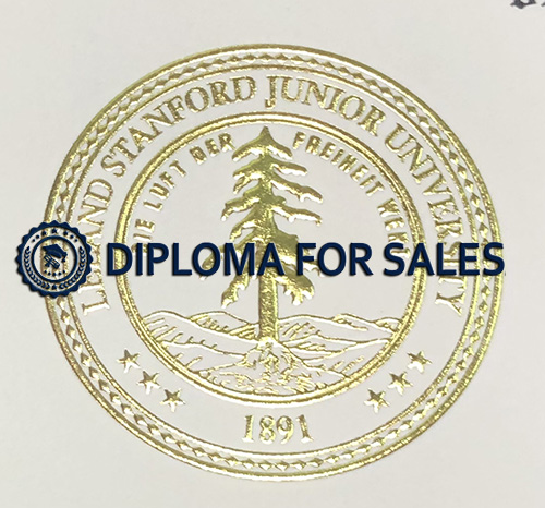 Stanford University Diploma seal