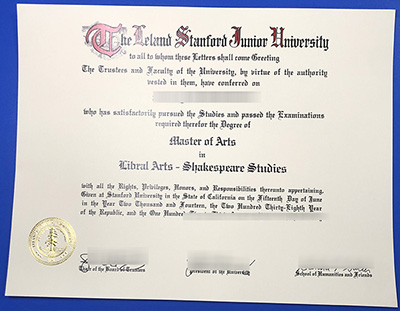 Stanford University Diploma