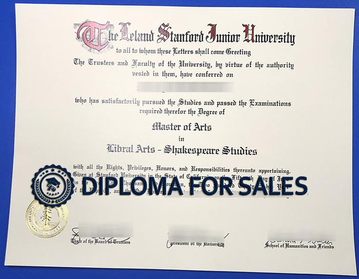 Stanford University Diploma Stanford University Diploma