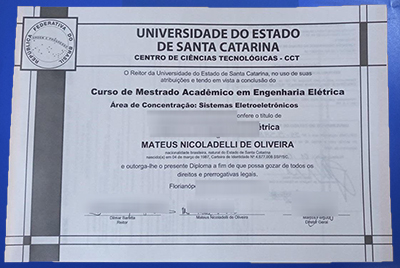 UDESC Diploma