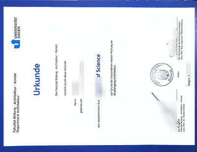 Universität Siegen Urkunde