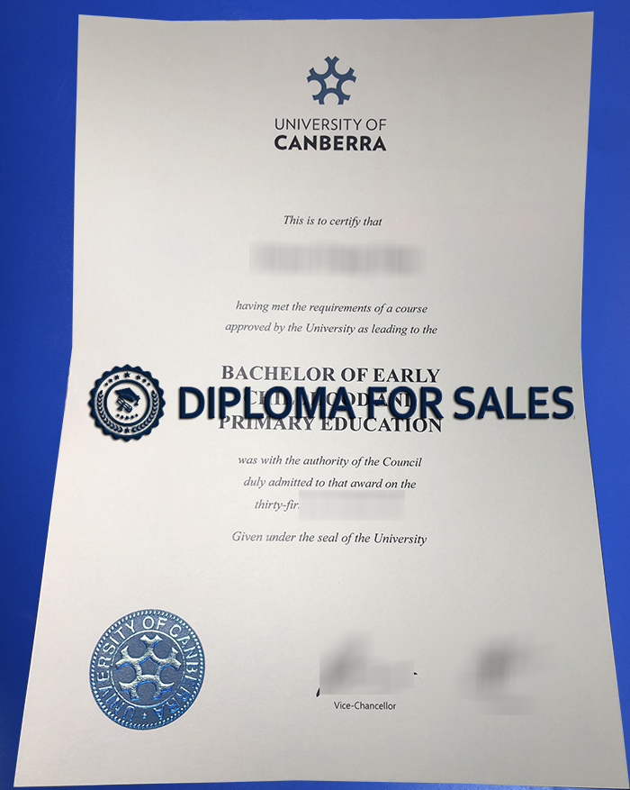 University of Canberra Degree University of Canberra Degree