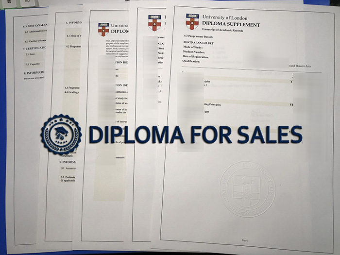 University of London Transcript University of London Transcript