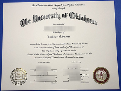 University of Oklahoma Diploma
