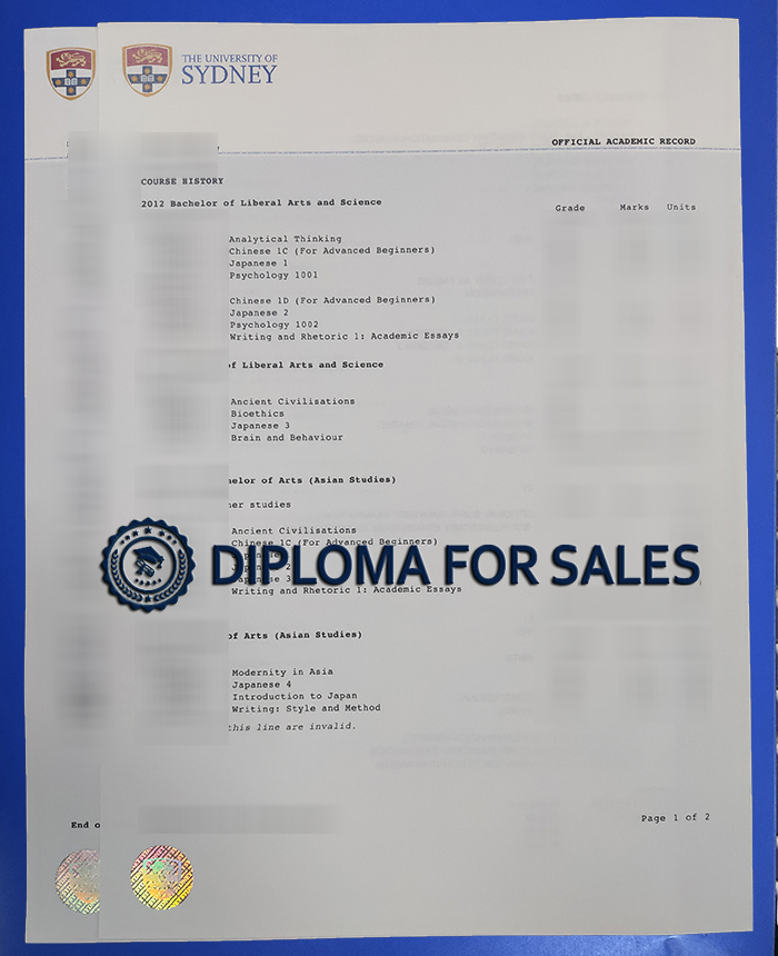 USYD Transcript USYD Transcript