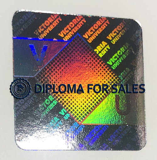 Victoria University Degree seal