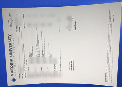 Victoria University Transcript