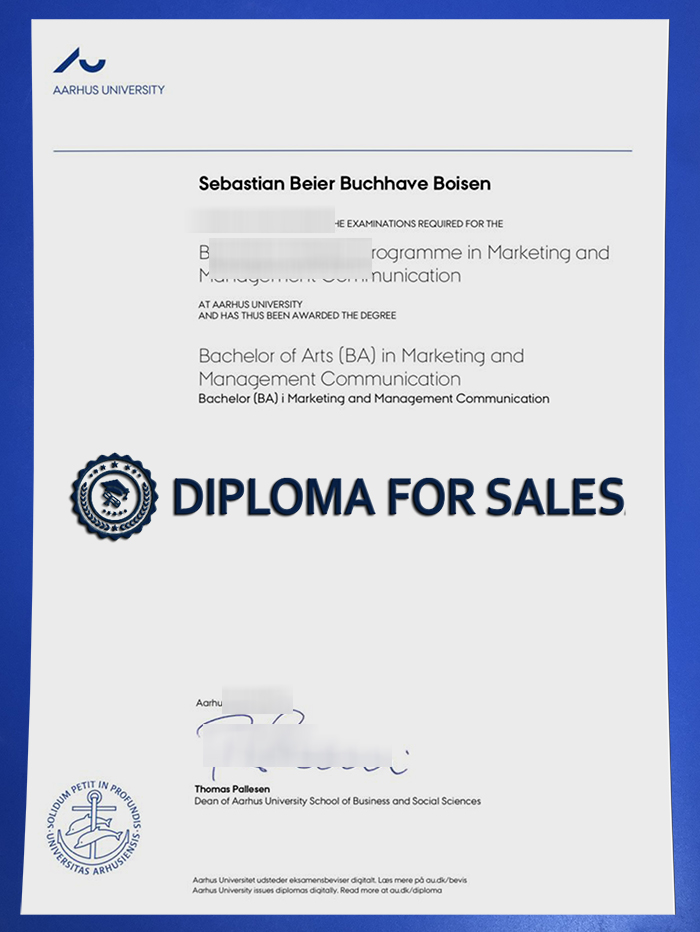 Aarhus University Diploma Aarhus University Diploma