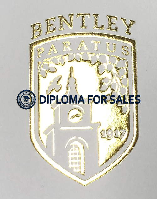 Bentley University Diploma seal Bentley University Diploma seal