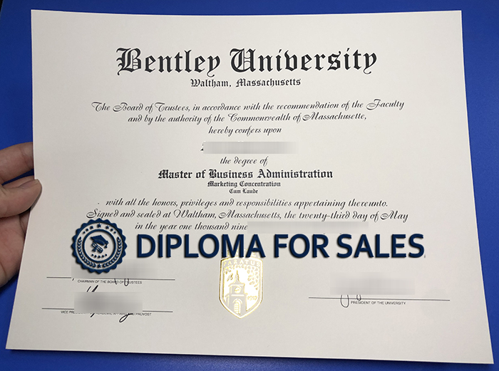 Bentley University Diploma Bentley University Diploma