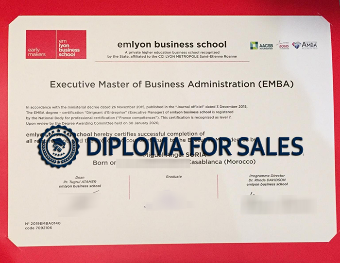 Emlyon Business School Diploma Emlyon Business School Diploma