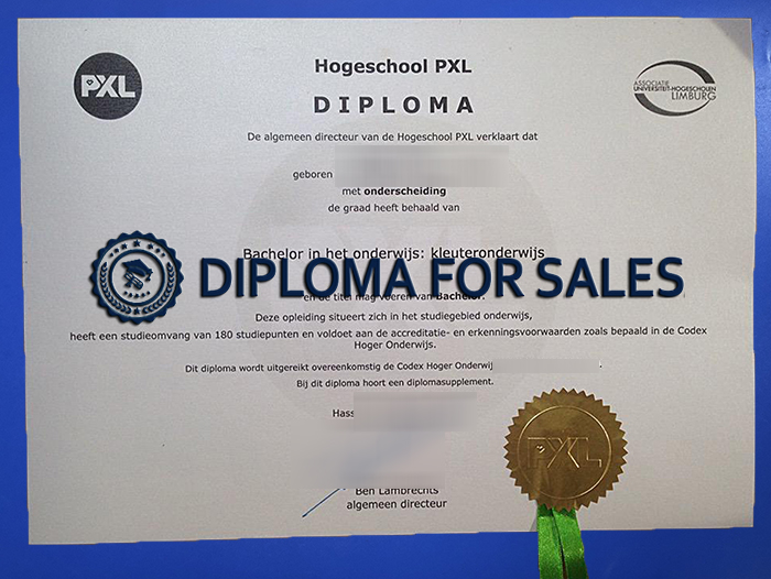 Hogeschool PXL Diploma Hogeschool PXL Diploma