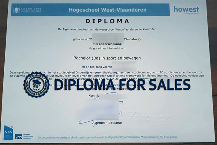 HOWEST Diploma HOWEST Diploma