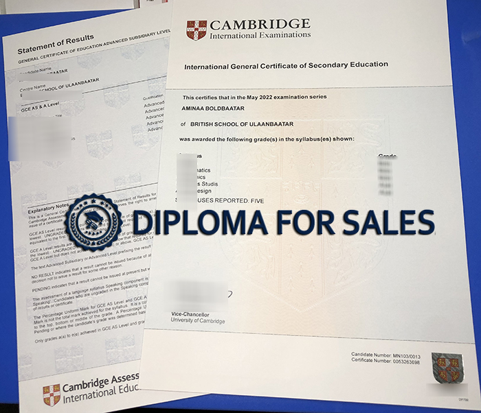 IGCSE Certificate IGCSE Certificate