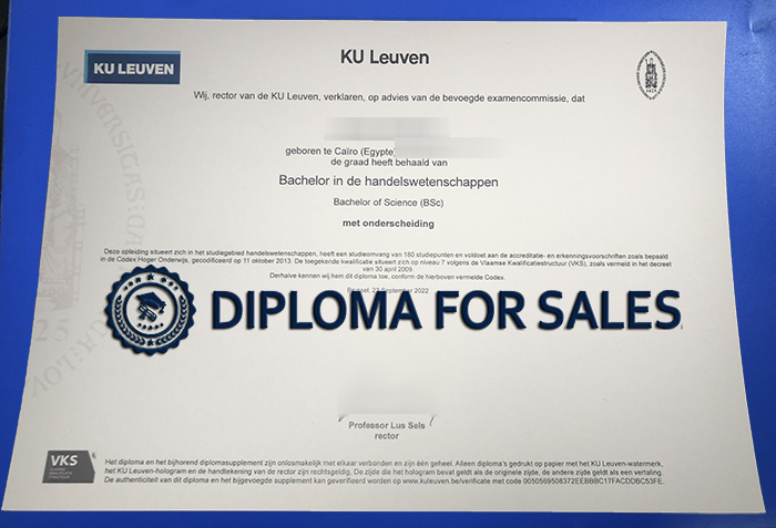 KU Leuven Diploma