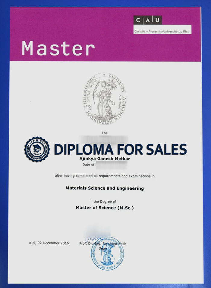 CAU Urkunde CAU Urkunde