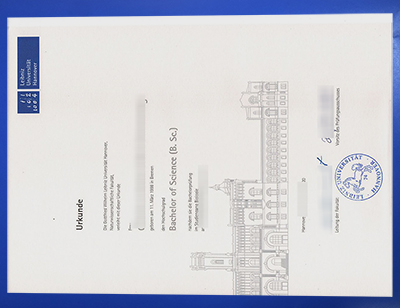 Leibniz Universität Hannover Urkunde