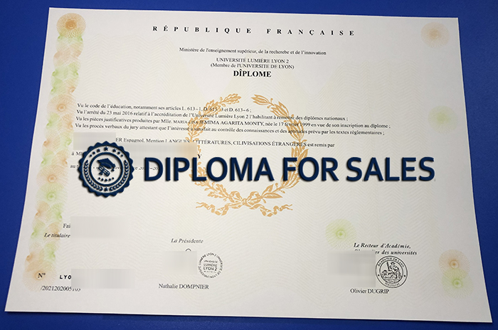 Lumière University Lyon 2 Diploma Lumière University Lyon 2 Diploma