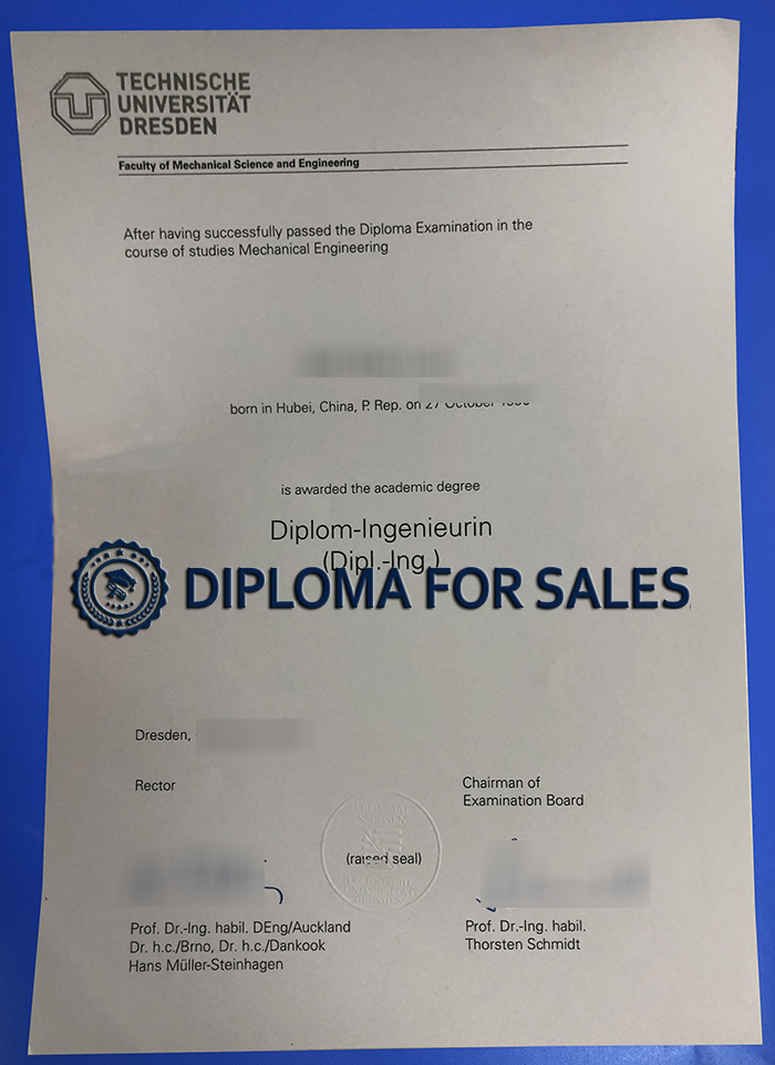 TUD Urkunde TUD Urkunde