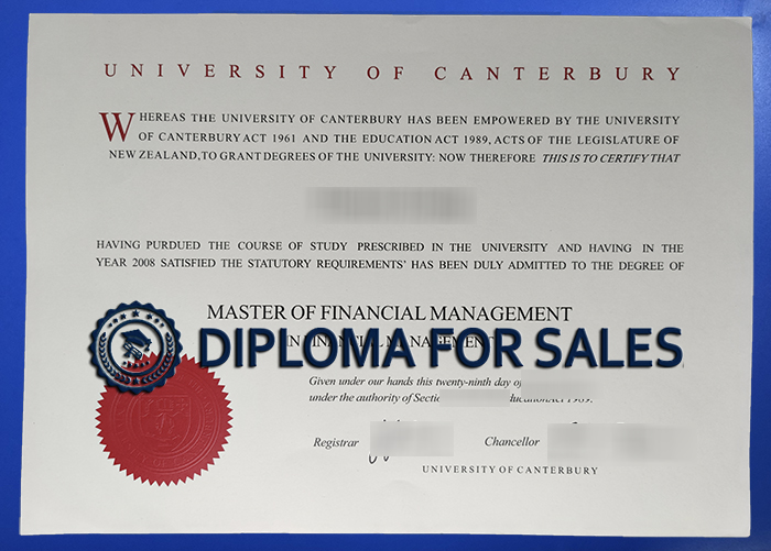 University of Canterbury Degree University of Canterbury Degree