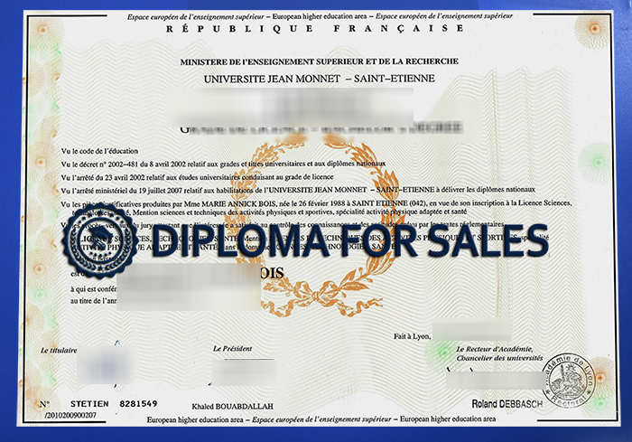 Université Jean Monnet Diploma Université Jean Monnet Diploma