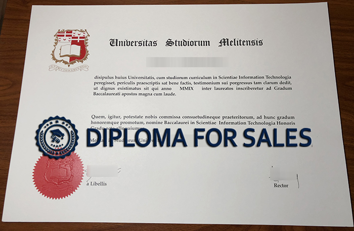 University of Malta Diploma University of Malta Diploma