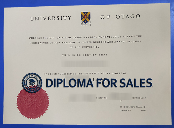 University of Otago Degree University of Otago Degree