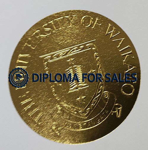 University of Waikato Degree seal University of Waikato Degree seal