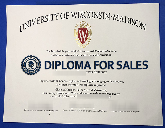 UW–Madison Diploma UW–Madison Diploma