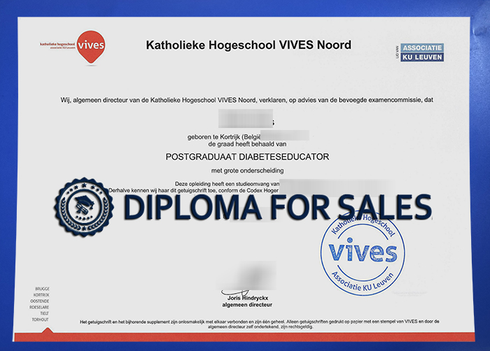 Hogeschool VIVES Diploma Hogeschool VIVES Diploma