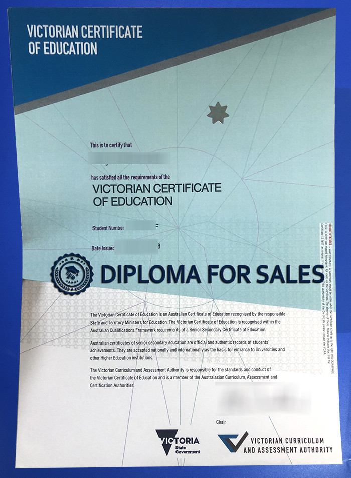 VCE Certificate VCE Certificate