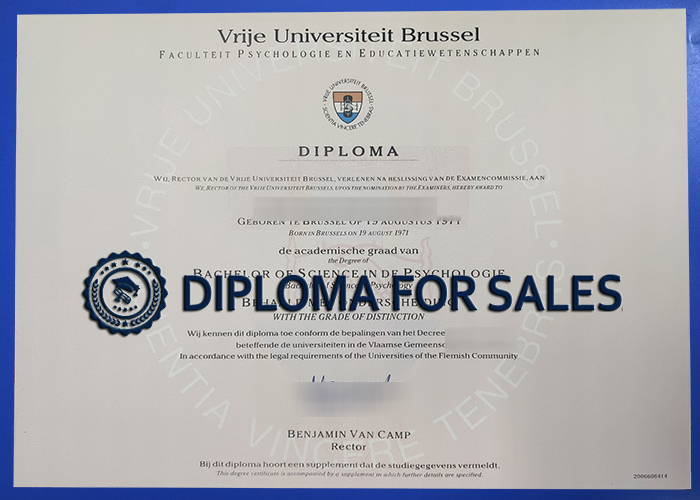 VUB Diploma VUB Diploma